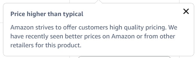 Amazon Lost Buy Box Explanation